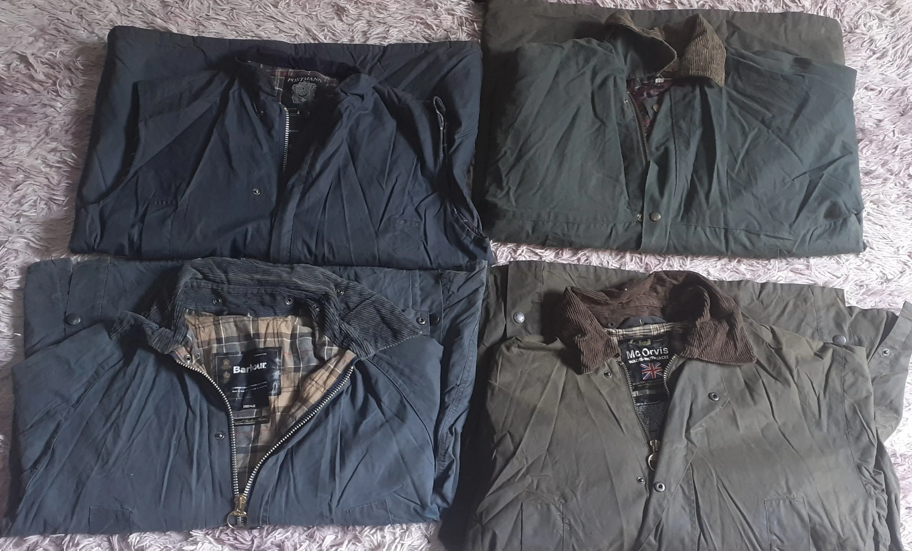 1 Barbour jacket and Oil Jackets