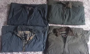 1 Barbour jacket and Oil Jackets