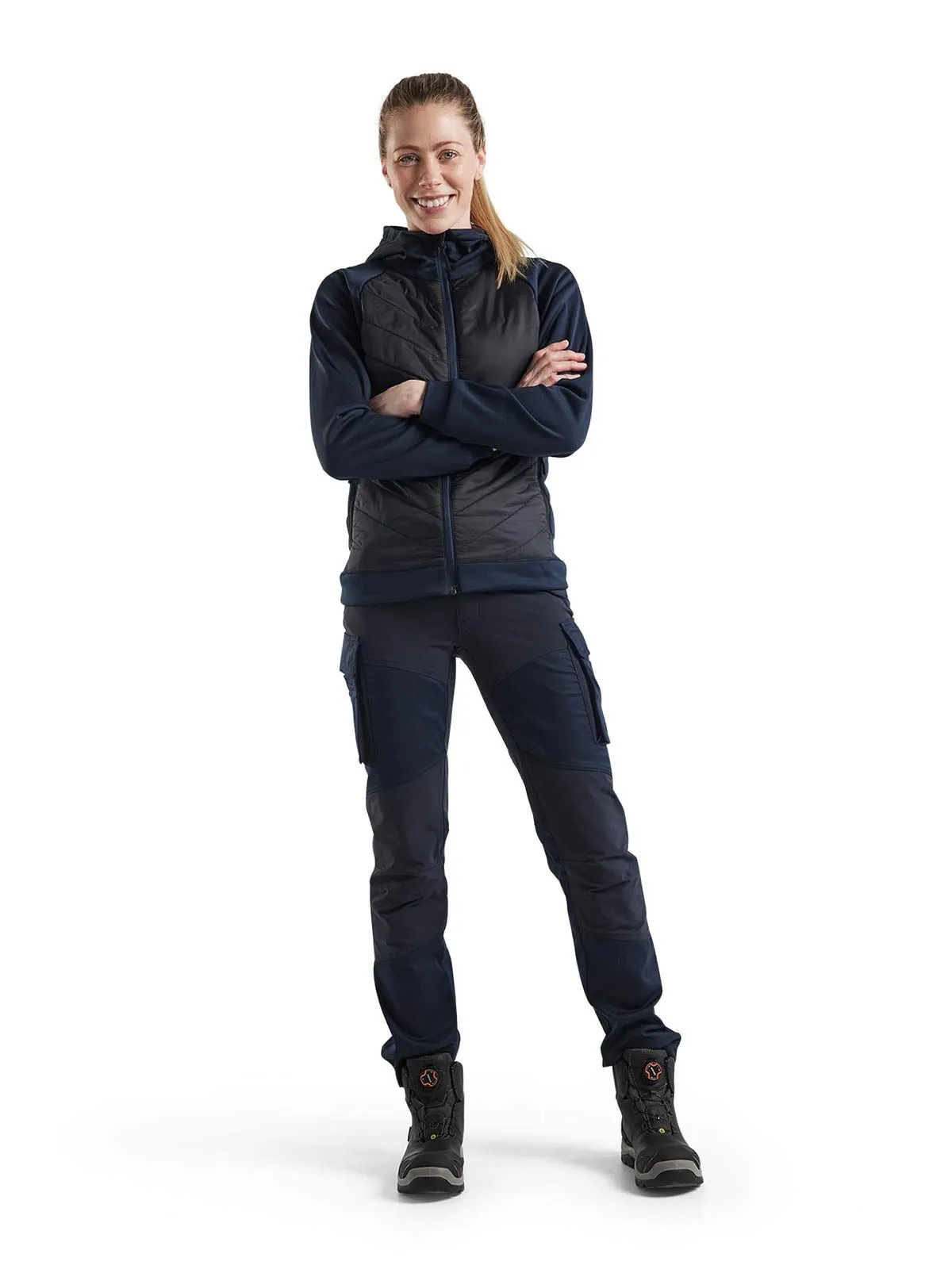 3464-2526&#x20;Women&#x27;s&#x20;Work&#x20;Jacket&#x20;Hybrid&#x20;-&#x20;Bl&#xE5;kl&#xE4;der