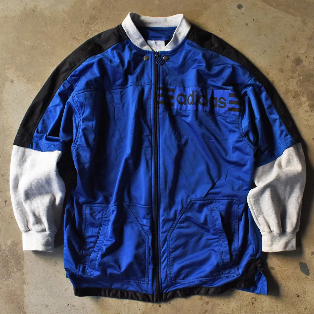 80’s adidas フード ライナー付き トラックジャケット 240621