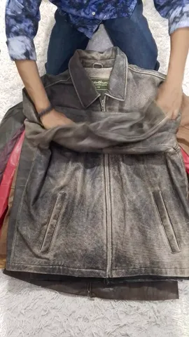 90s leather color structure jackets - 12 pcs
