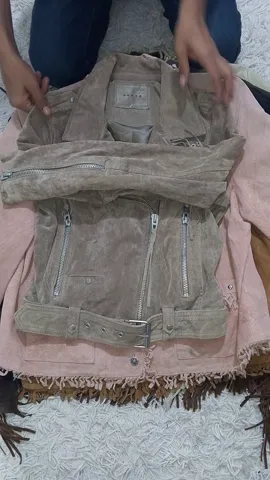 90s suede fringe jackets Grade abc - 8 pcs