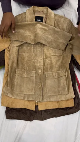 90S/ Y2K UNIQUE SUEDE JACKETS