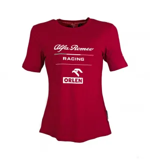 Alfa Romeo Womens T-shirt, Essential, Red, 2020