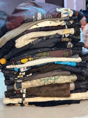 Authentic Vintage Leather Jacket 24 piece