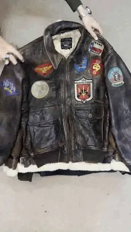 Authentic Vintage Leather Jacket 24 piece