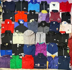 Authentic Vintage Nike/Adidas track jackets 36 pieces