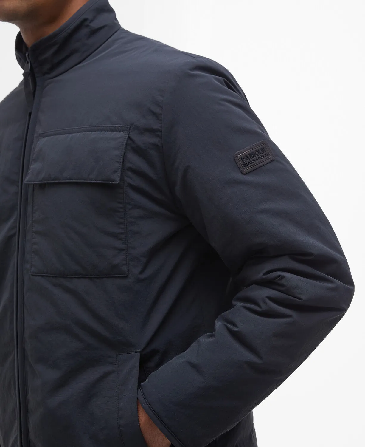 Barbour International Glenton Quilt Jacket BK11 Black