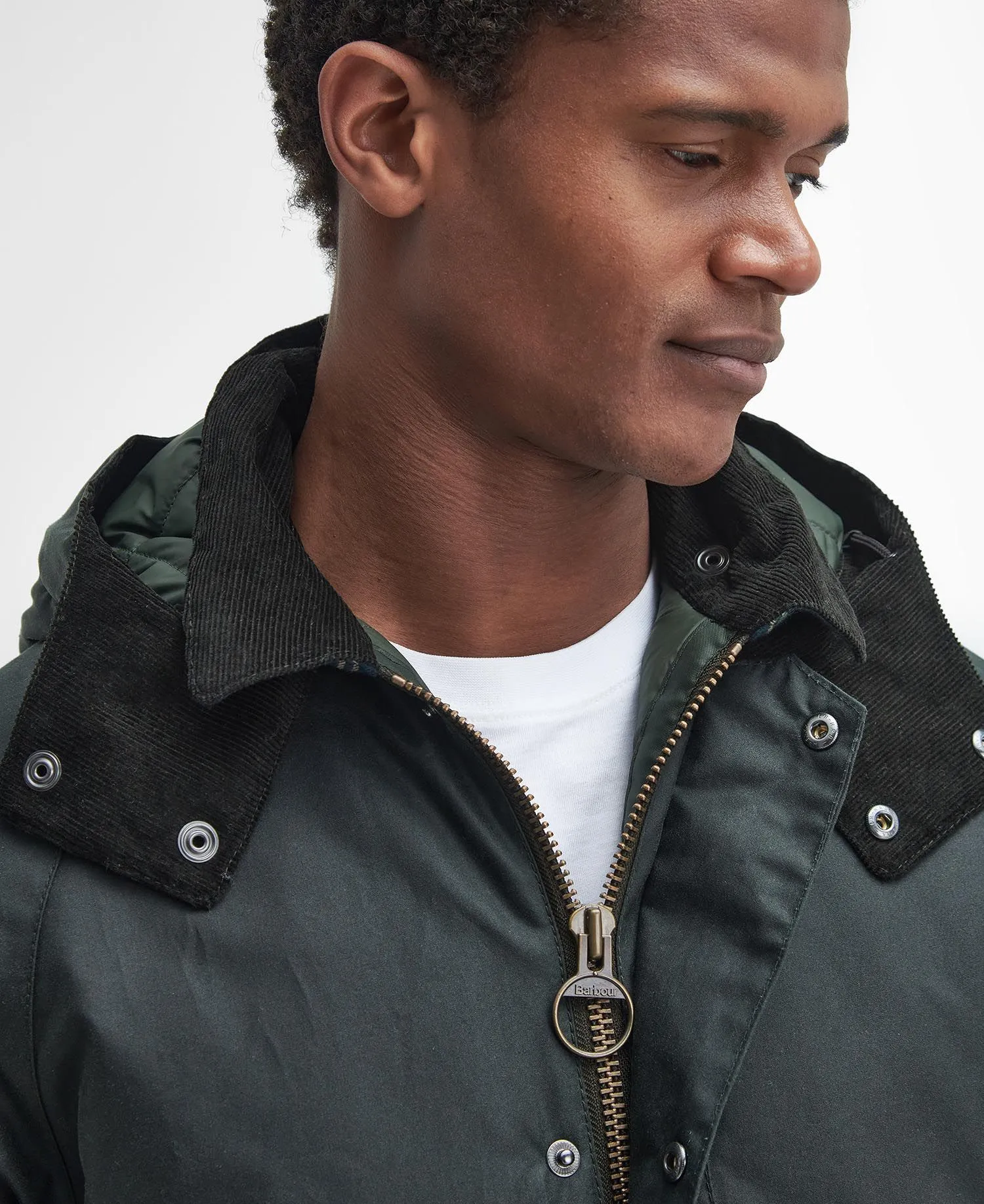 Barbour International Mod Beaufort Wax Jacket SG51 Sage