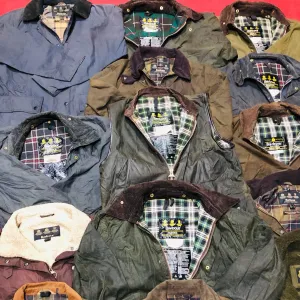 Barbour oil wax jackets pieces 50