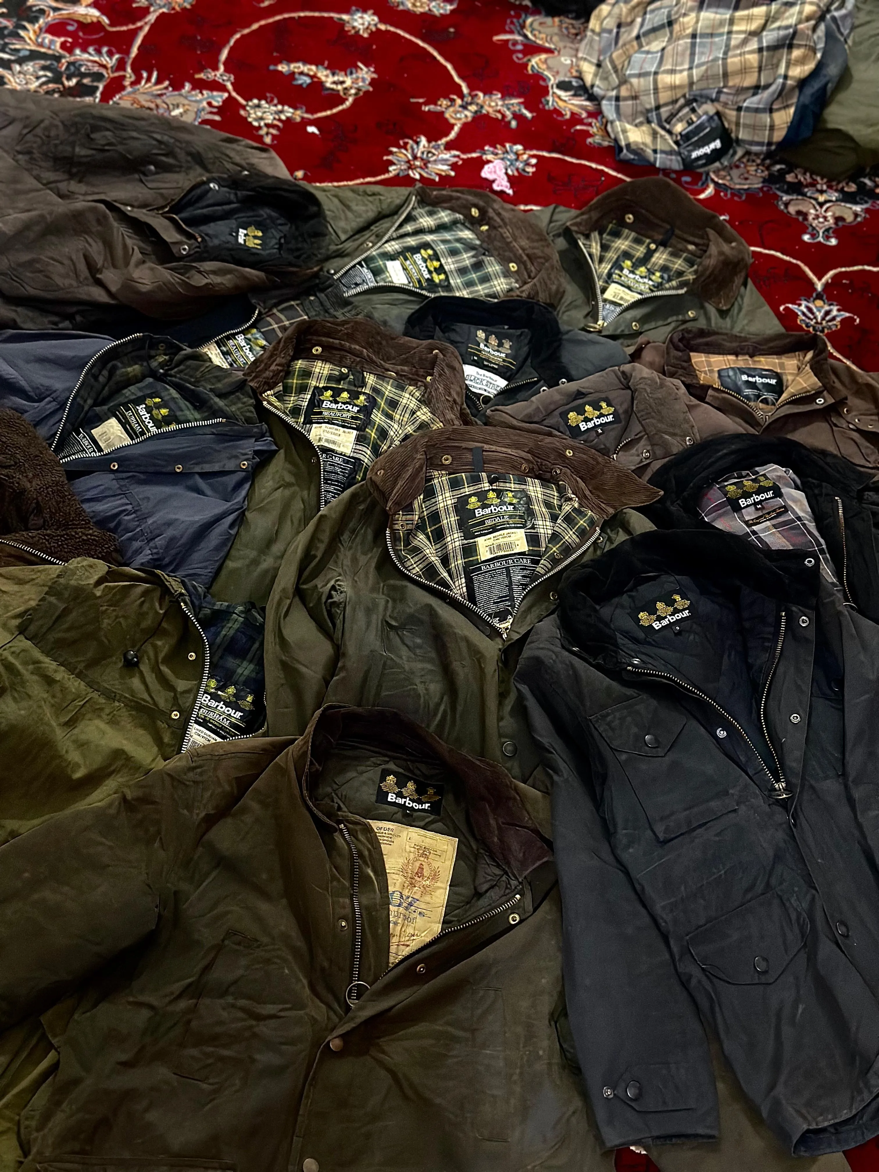Barbour  Wax Jackets 15 Pcs