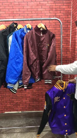 Baseball Satin Jackets 10Pcs