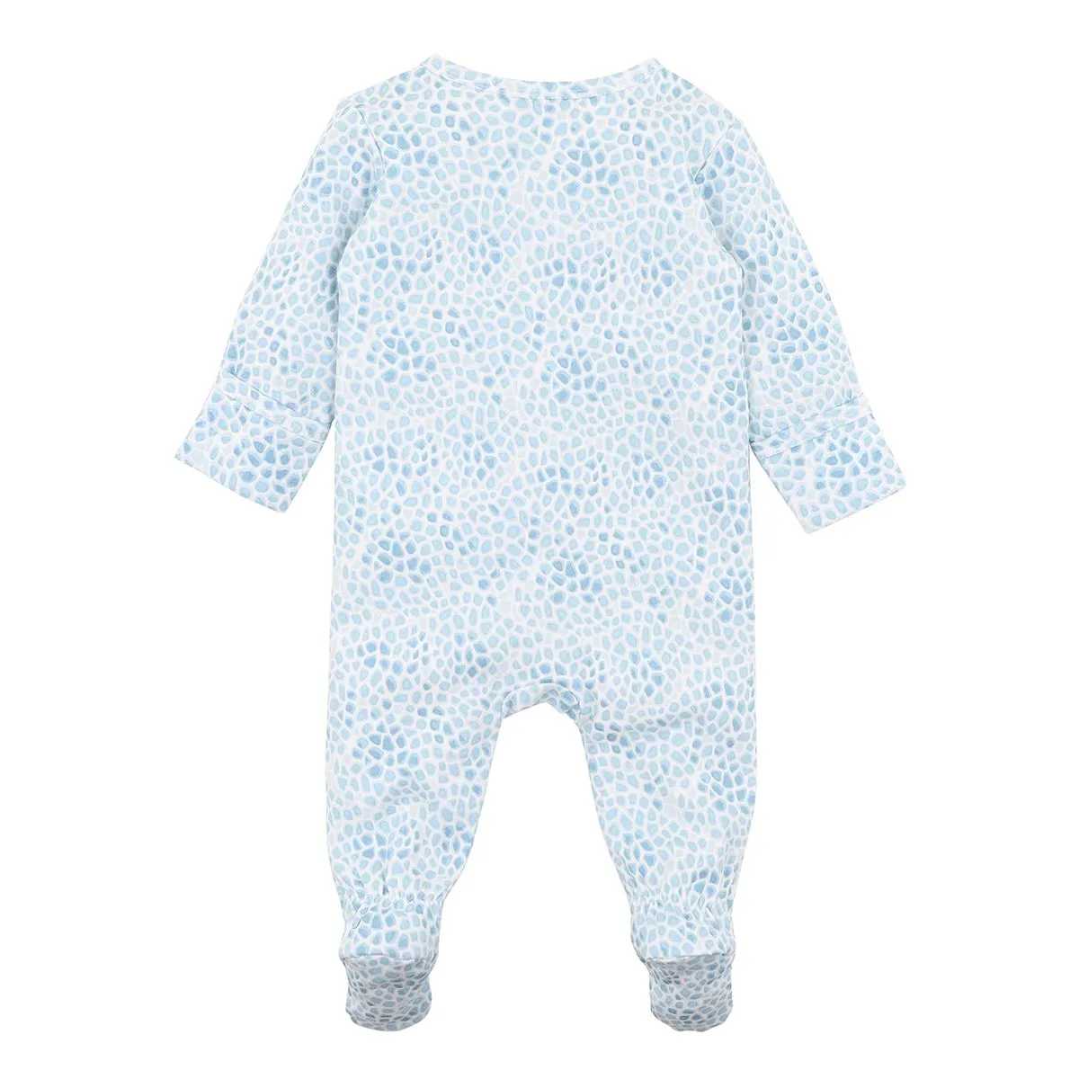Bebe Riley Animal Print L/S Zip Romper (Size 0000-1)