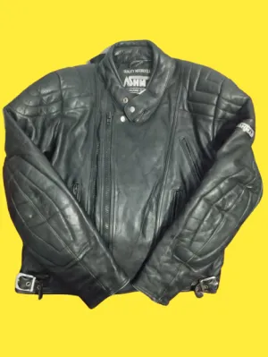 Black Bikers Leather Jackets