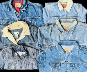 Branded denim jackets 20 pcs