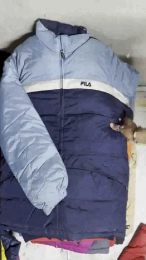 Branded Fila Puffer Jackets - 30 Pieces