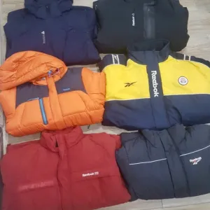 Branded Reebok Puffer Jackets - 15 Pieces