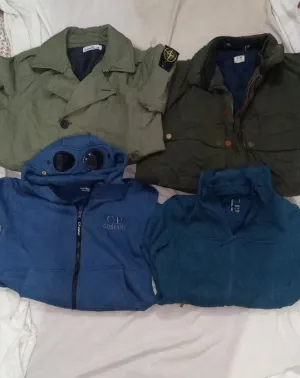 Branded Stone C.P Arc Jackets 4 Pcs