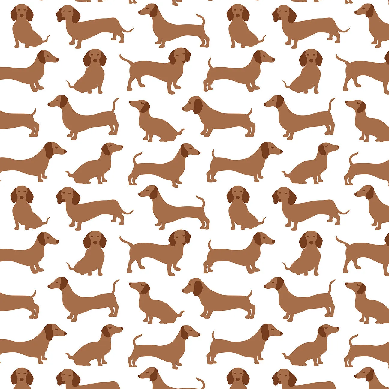 Bubble Romper - Dachshunds Brown
