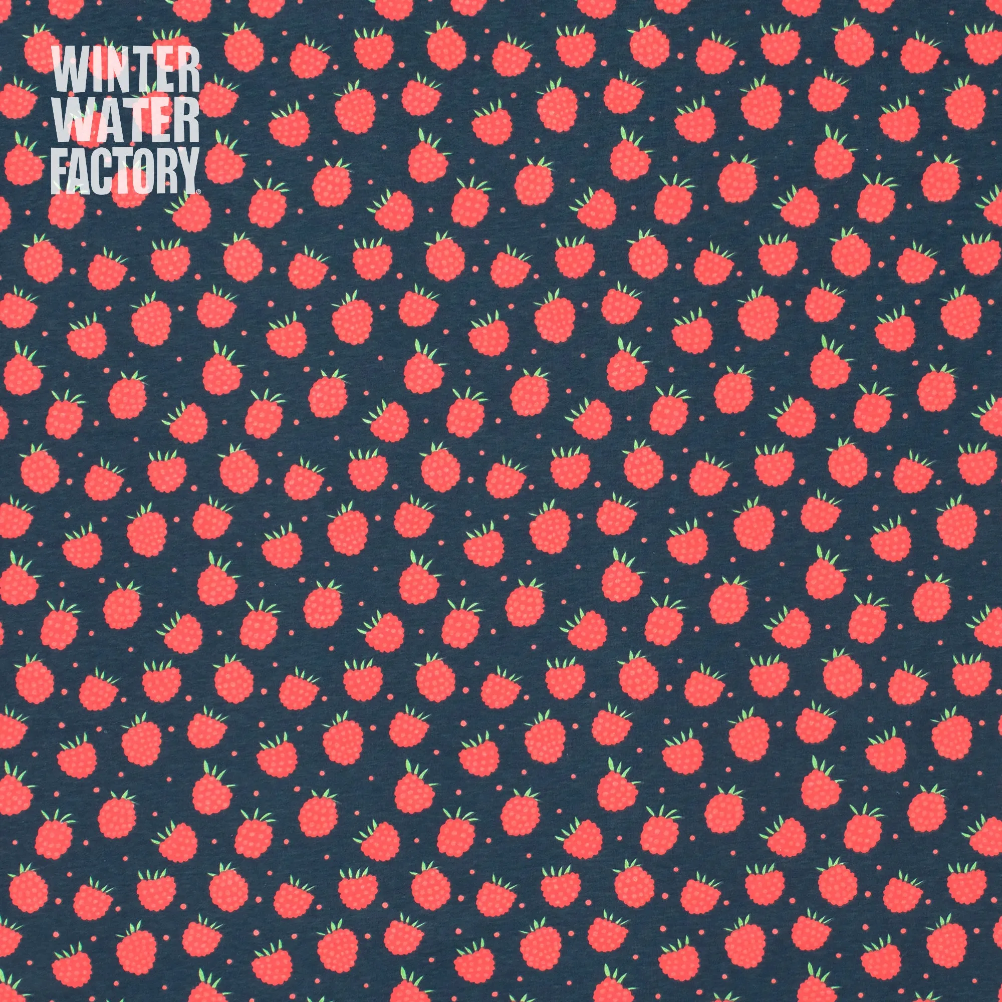 Bubble Romper - Raspberries Night Sky