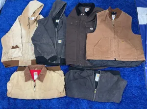 Carhartt jackets 7 pcs