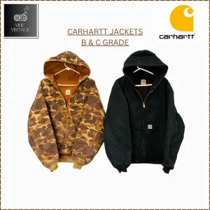 CARHARTT JACKETS B & C GRADE - 07 PCS