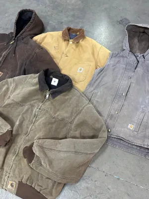 Carhartt Jackets/ vest - 10 pieces