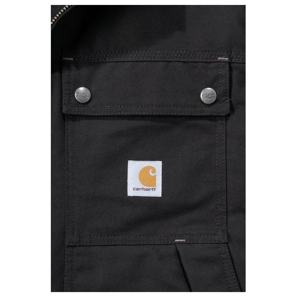Carhartt&#x20;101492&#x20;Quick&#x20;Duck&#xAE;&#x20;Jefferson&#x20;Traditional&#x20;Jacket&#x20;-&#x20;Black