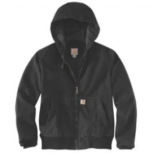 Carhartt&#x20;104053&#x20;Women&#x2019;s&#x20;Washed&#x20;Duck&#x20;Active&#x20;Jacket&#x20;-&#x20;Black