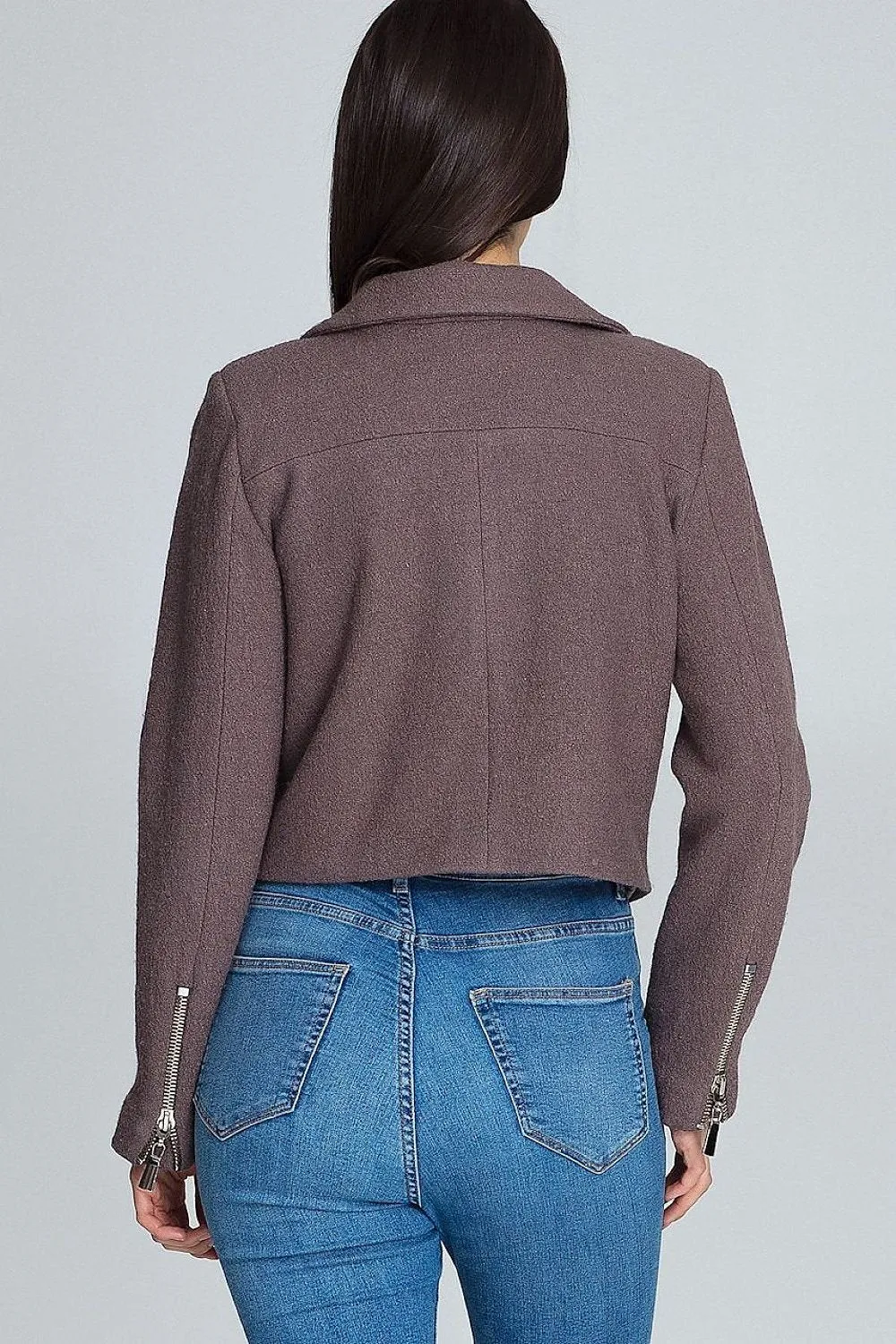 Chic Womens Zip-Up Jacket