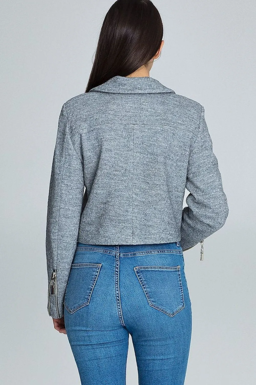 Chic Womens Zip-Up Jacket