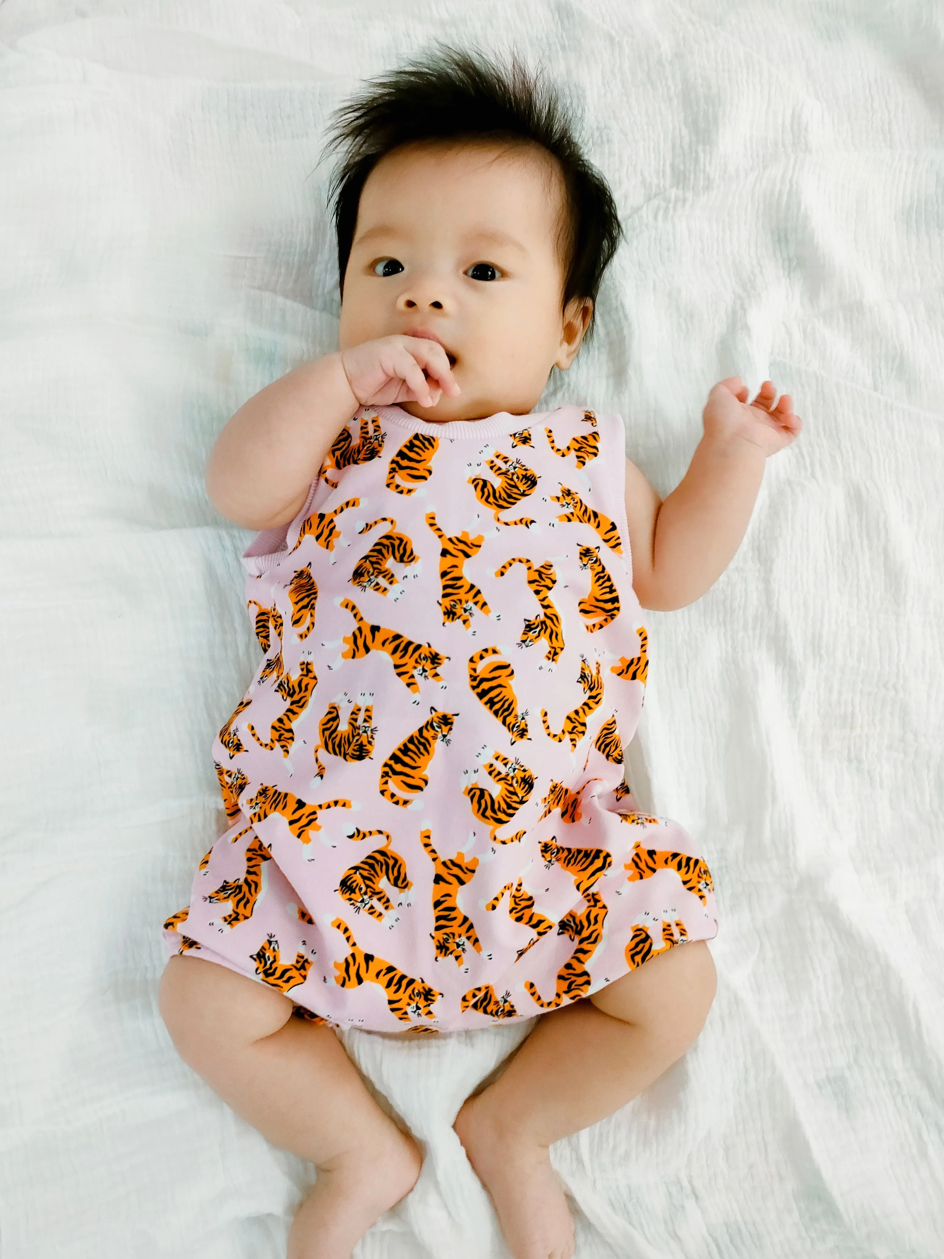 Child Plum Bubble Romper Digital Sewing Pattern Sizes NB-5T