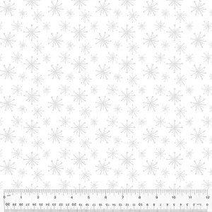 Chilly Friends Diane Labombarbe 53531-7 White On White Cotton