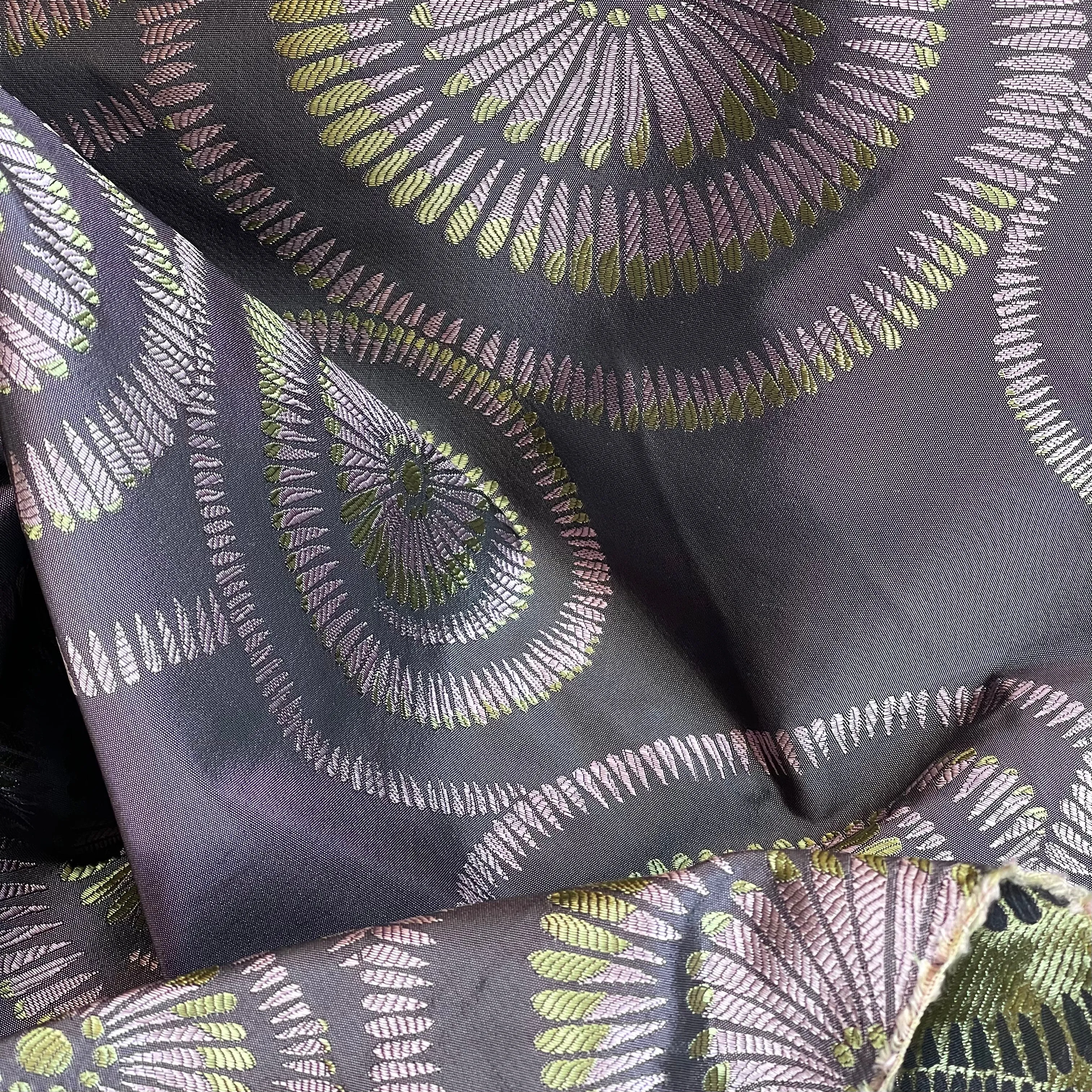 Circle in Time Jacquard Taffeta