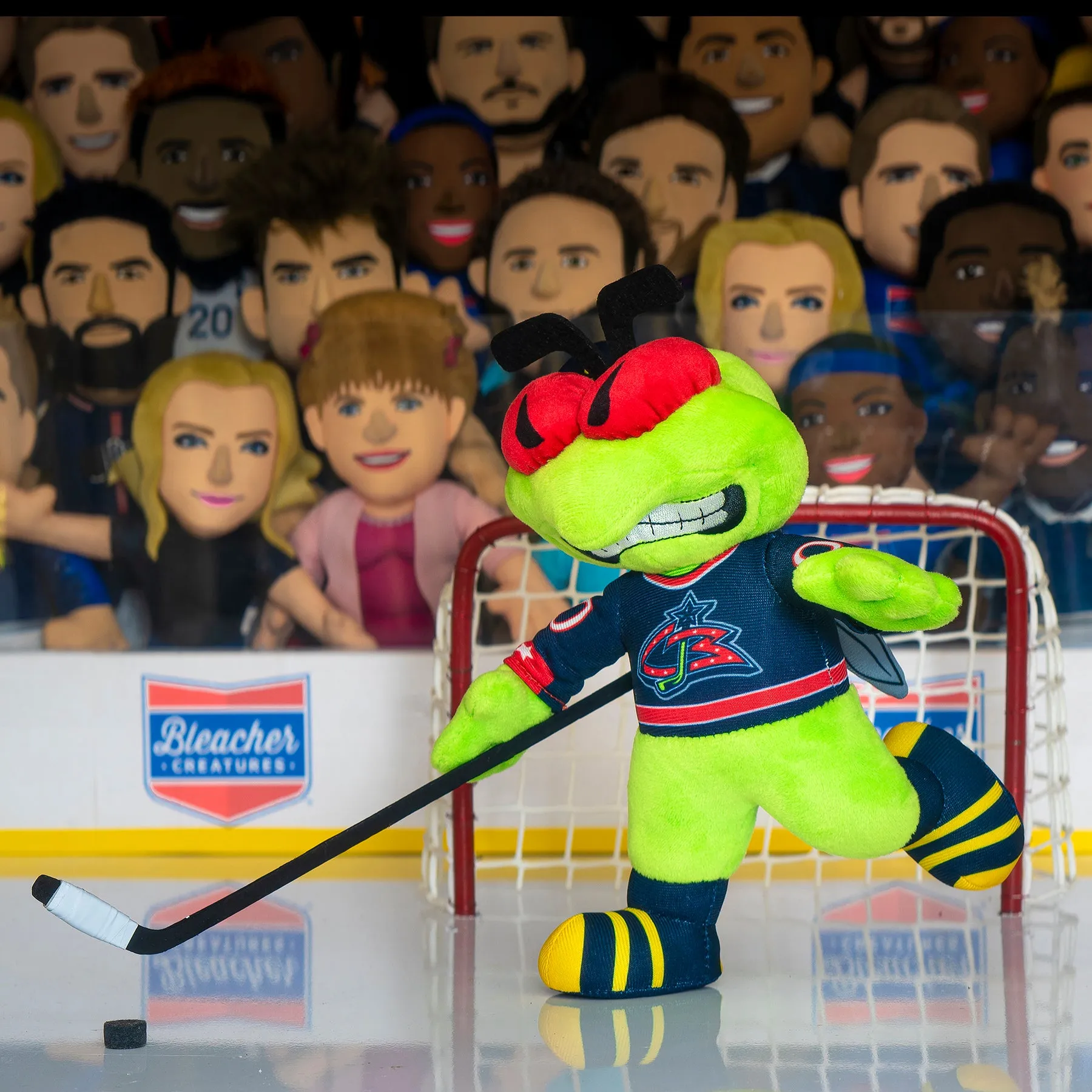 Columbus Blue Jackets Stinger 10" Mascot Plush Figure (Throwback)