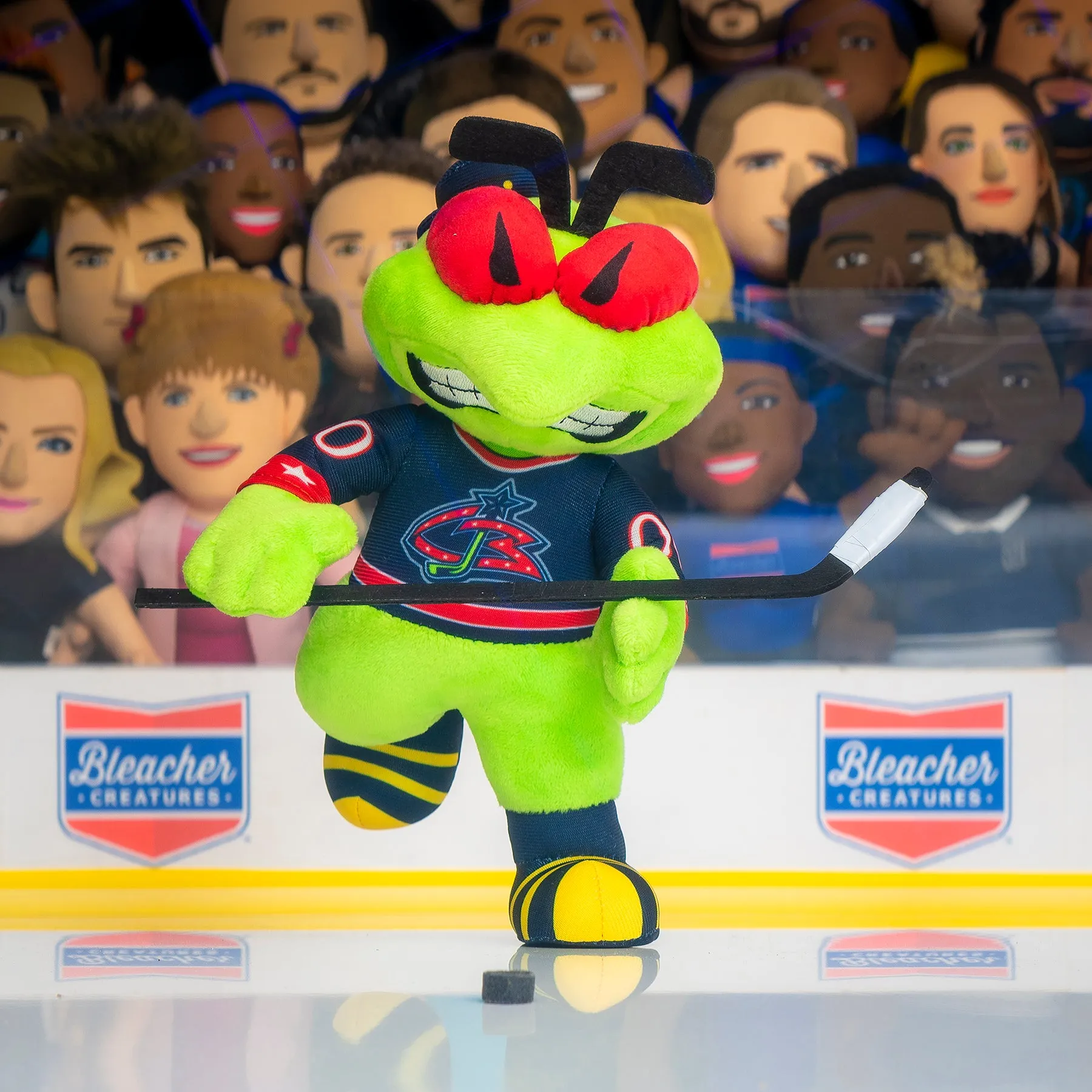 Columbus Blue Jackets Stinger 10" Mascot Plush Figure (Throwback)