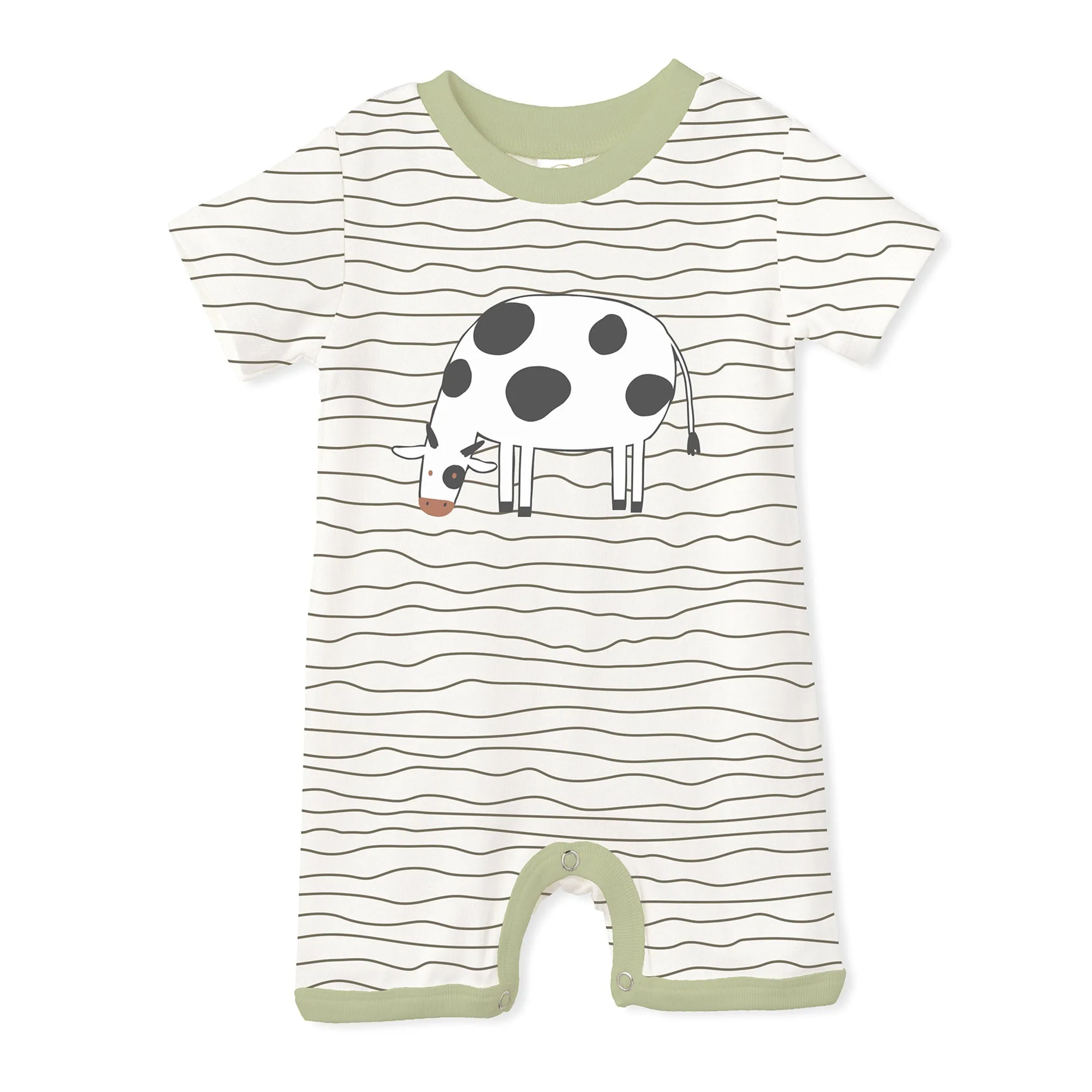 Cow Shortie Romper