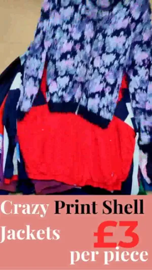 Crazy Print Shell Jackets -SALE