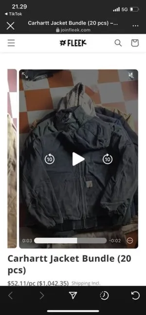 Custom Custom order for 37 single knee carhartt 13 double knee