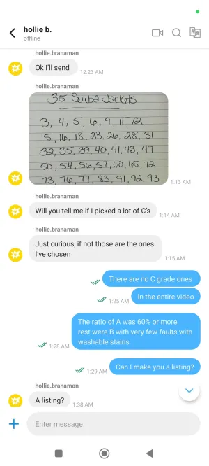 Custom handpick 35 Lululemon and other brand jackets for Hollie Branaman as discussed majority A remaining B grade, some jackets might be with lululemon washing label cutoff and detached