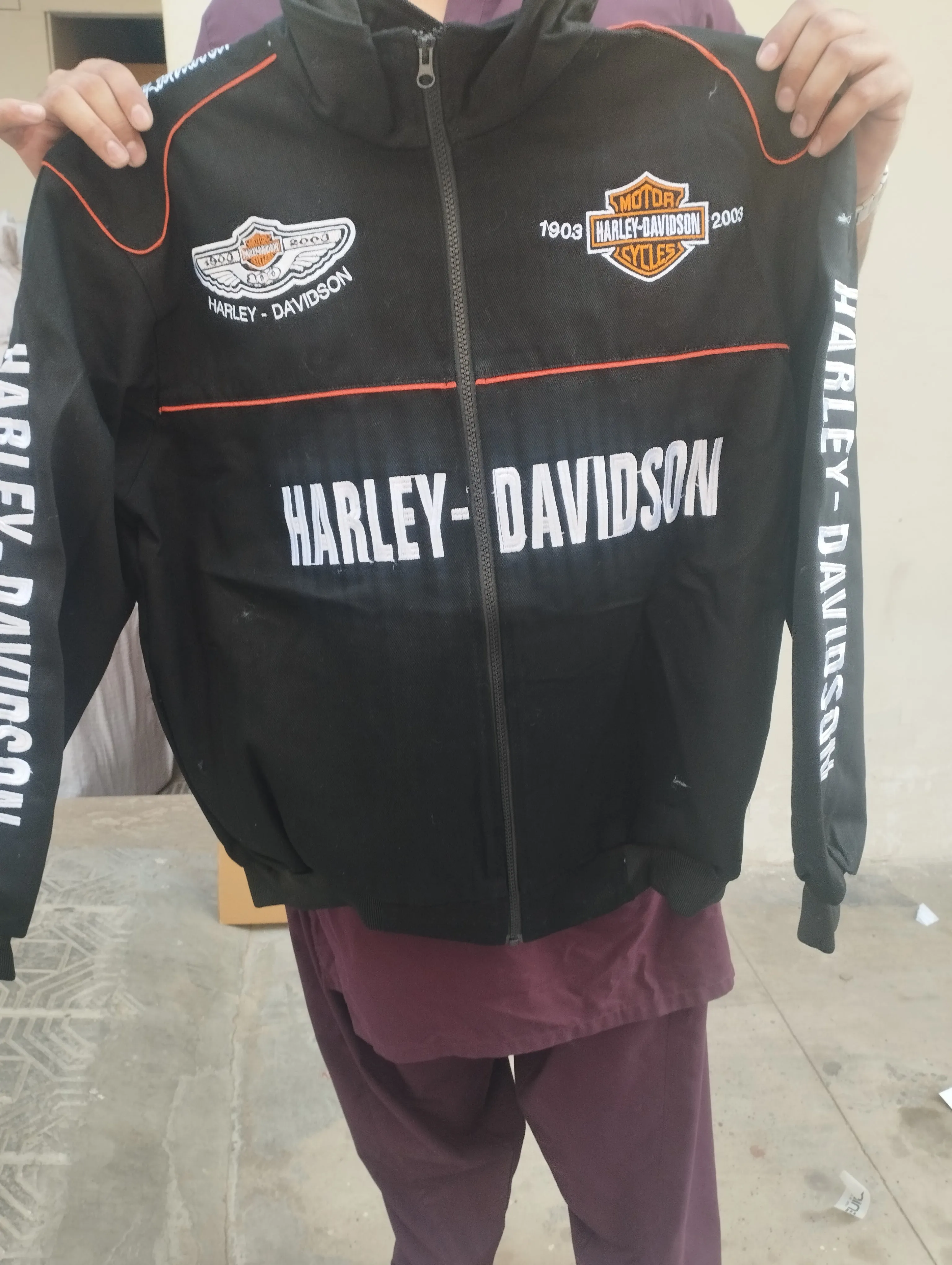 Custom handpick Rework Style 10 Porsche Racing Jackets and 10 Harley Davidson Racing Jackets for Stacy