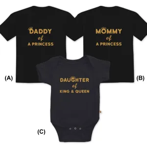 Daughter of King Queen Family Set