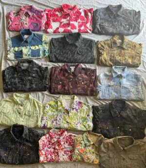 Denim Printed  jackets 16 pieces