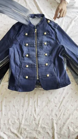 Denim zipper jackets 20 pieces