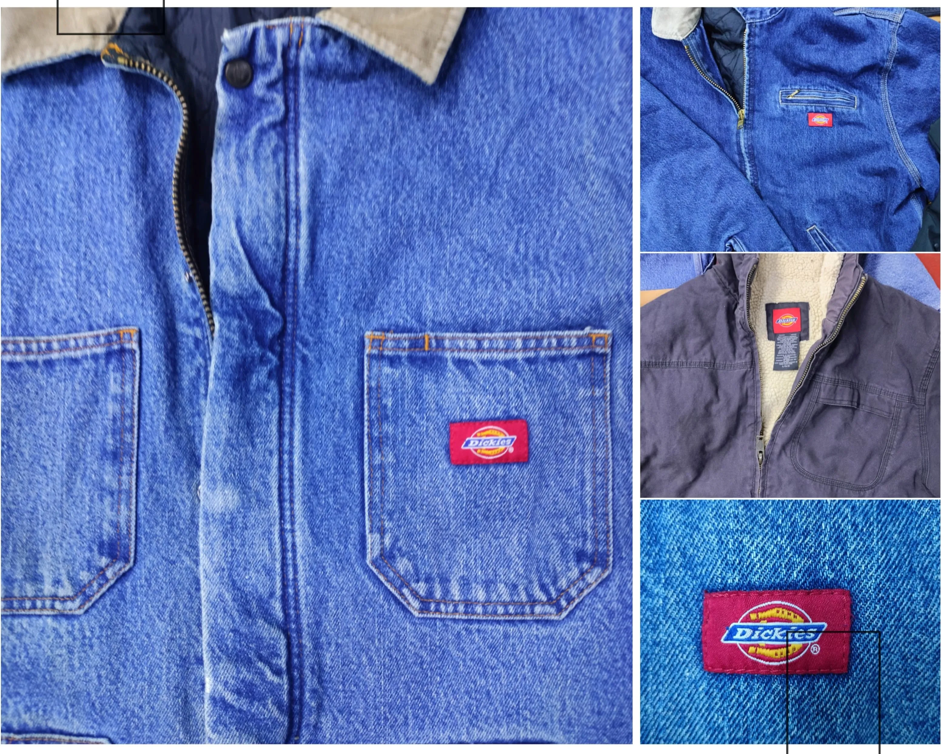 Dickies jackets 28 pcs