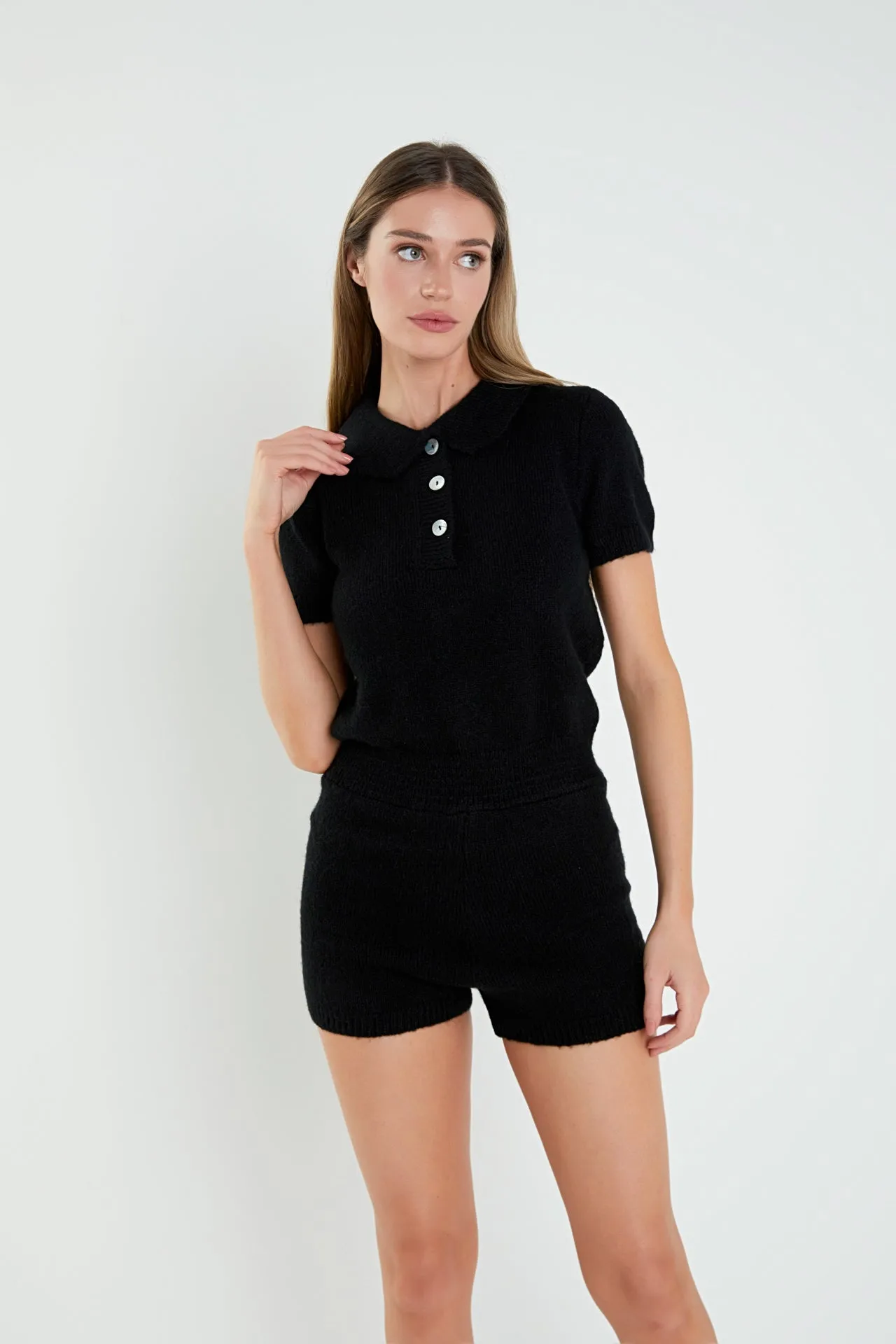 English Factory - Knitted Romper
