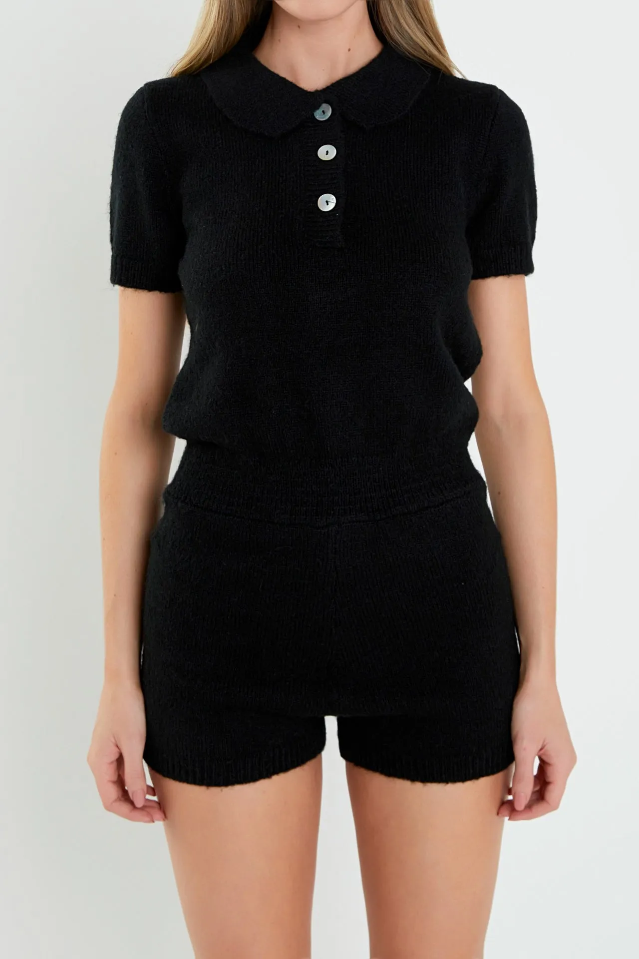 English Factory - Knitted Romper