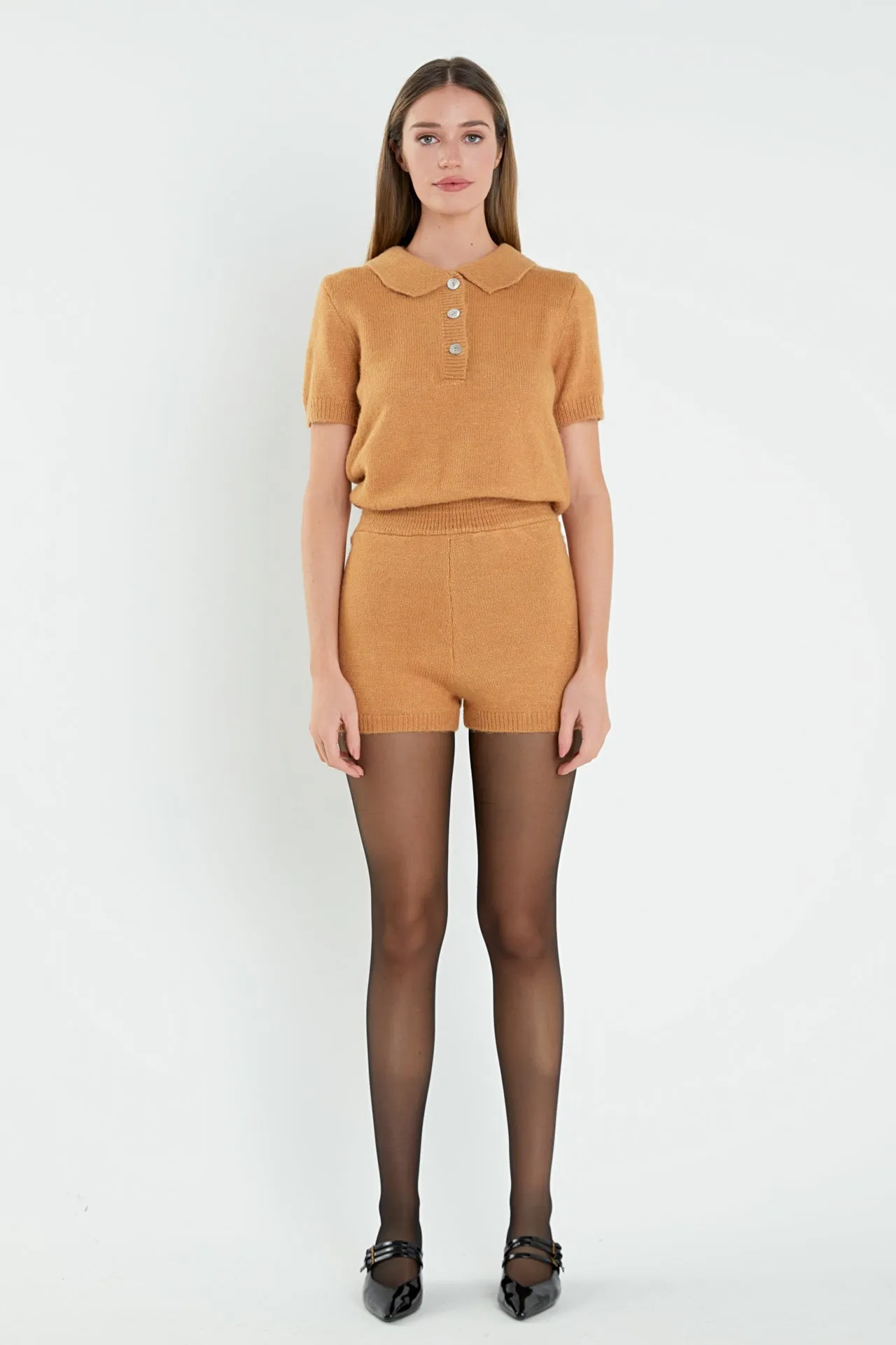 English Factory - Knitted Romper