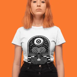 EYE / HEART / VINYL T-SHIRT