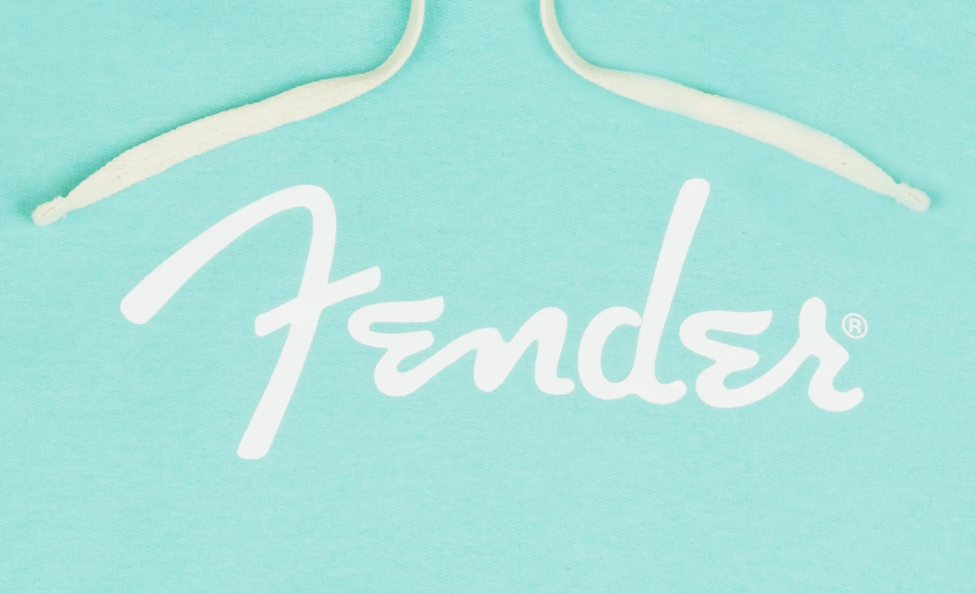 Fender® Spaghetti Logo Hoodie, Daphne Blue